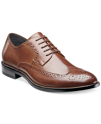 brown glossy dress shoes