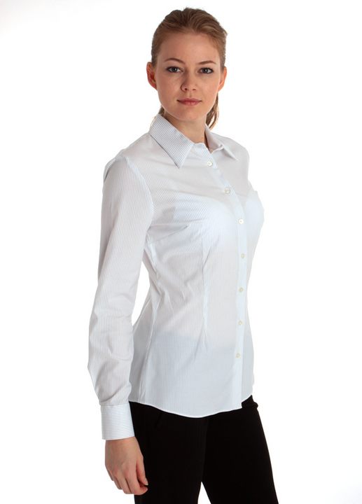 classic white blouse